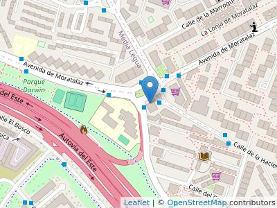 Asesoria Sanz-Exclusivas Moratalaz - Map